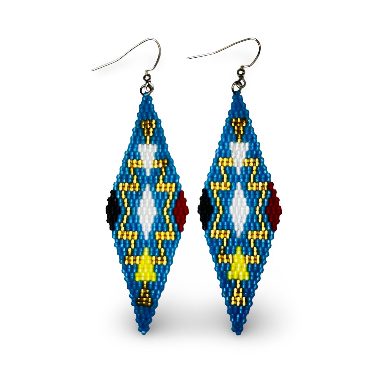 LG Large Brickstitch Earrings
