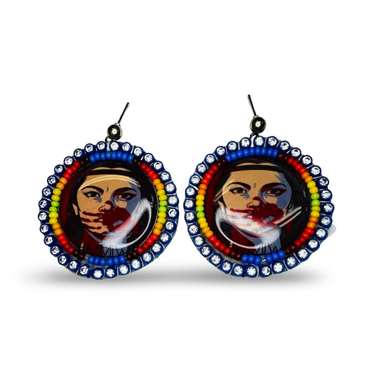 WR MMIW Cab Earrings