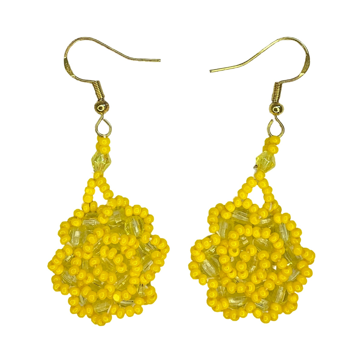 LZ Rose Bead Earrings