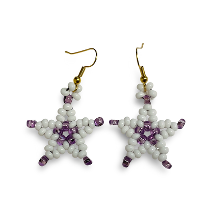 BJ Beaded Star Earrings