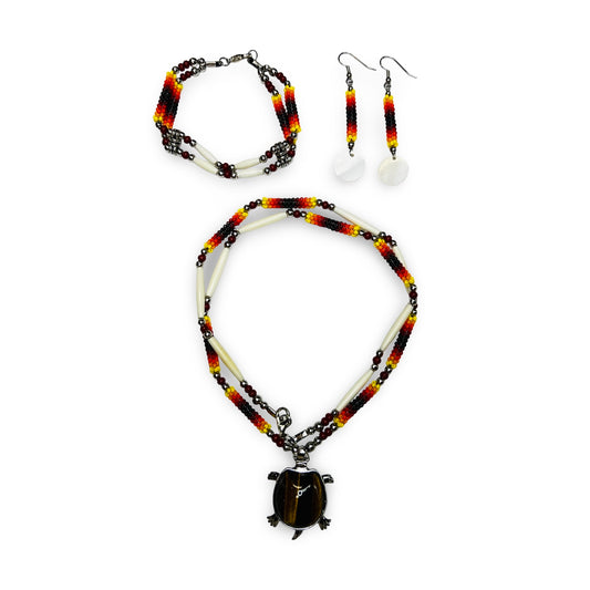 KP Beaded Jewelry Sets w/ Turtle