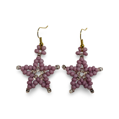 BJ Beaded Star Earrings