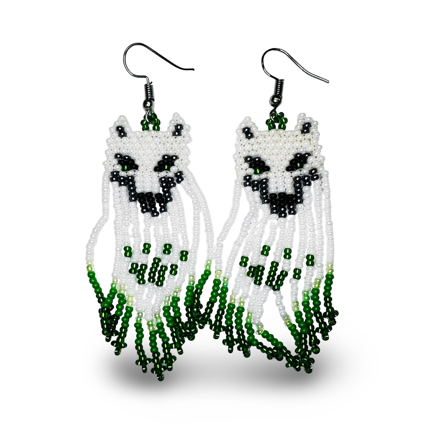 LG Wolf Earrings