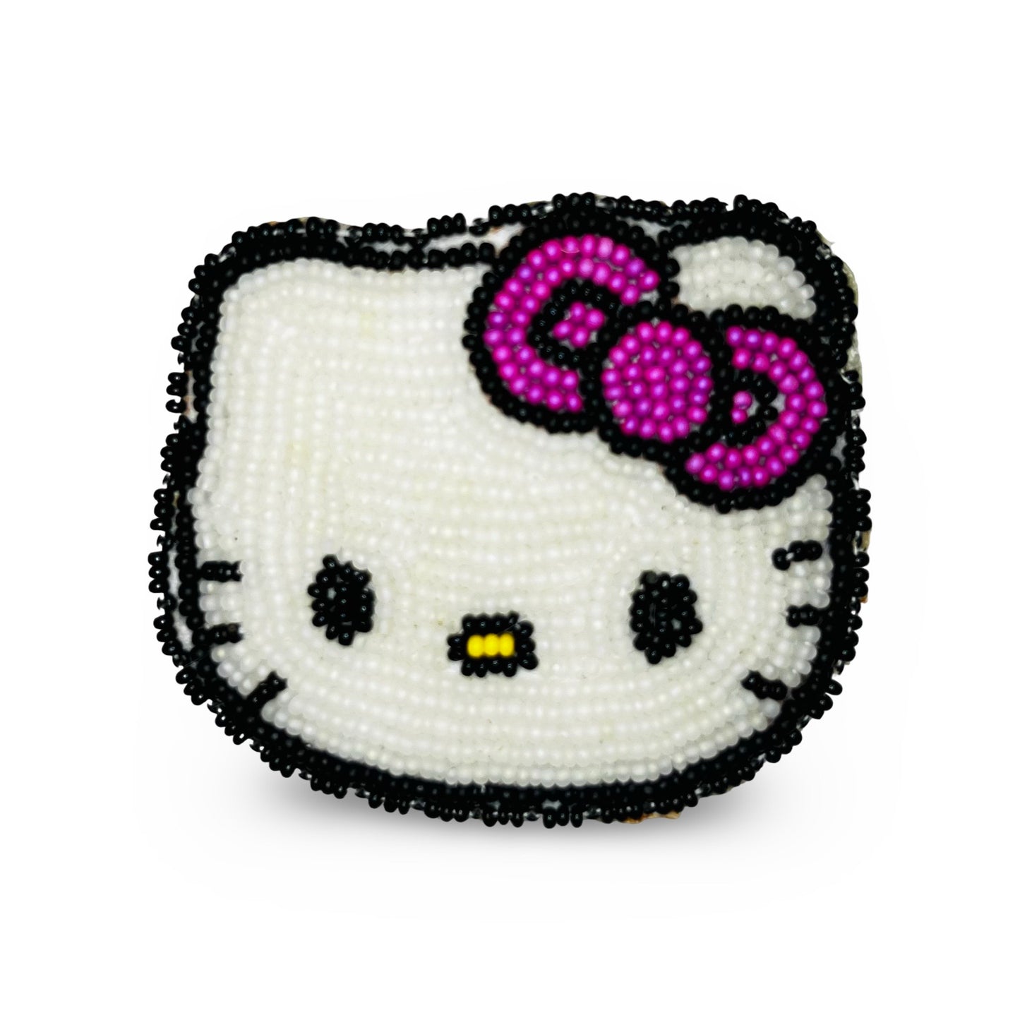 SBR Beaded Kitty Barrette