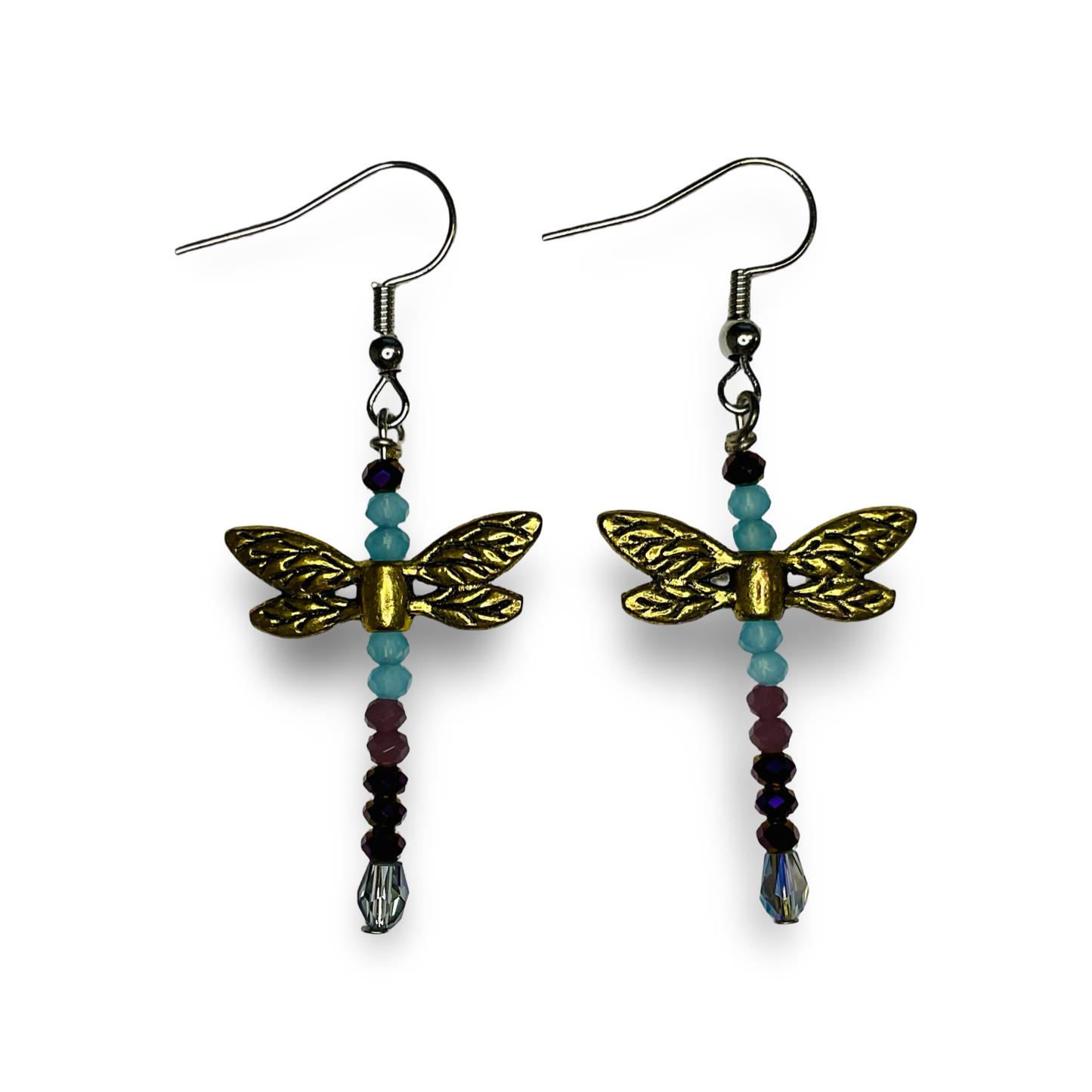 ATB Dragonfly Bead Earrings