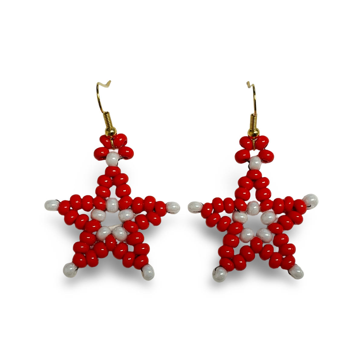 BJ Beaded Star Earrings