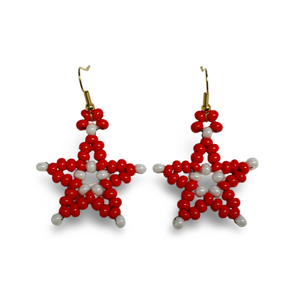BJ Beaded Star Earrings
