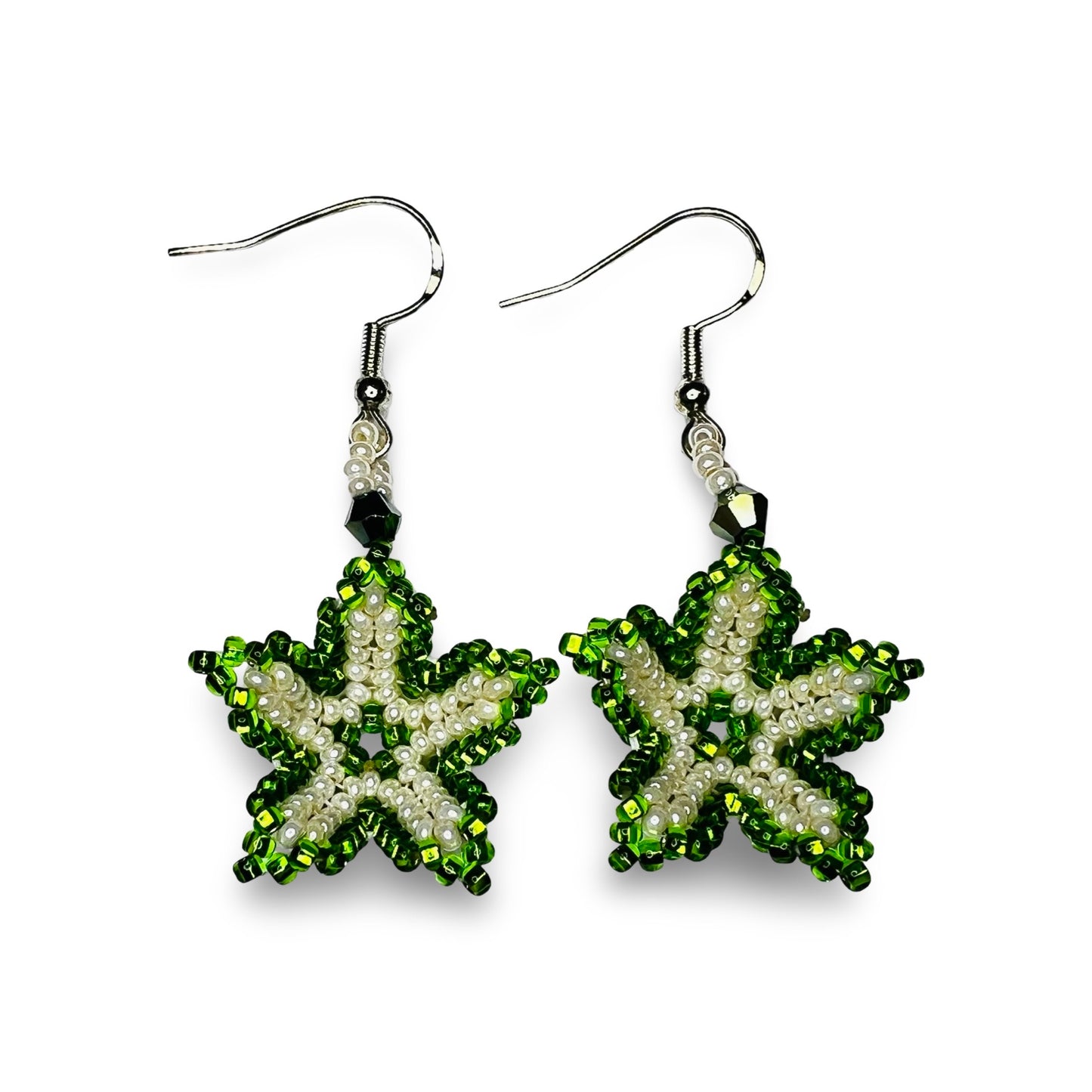 LZ Beaded Flower Earrings