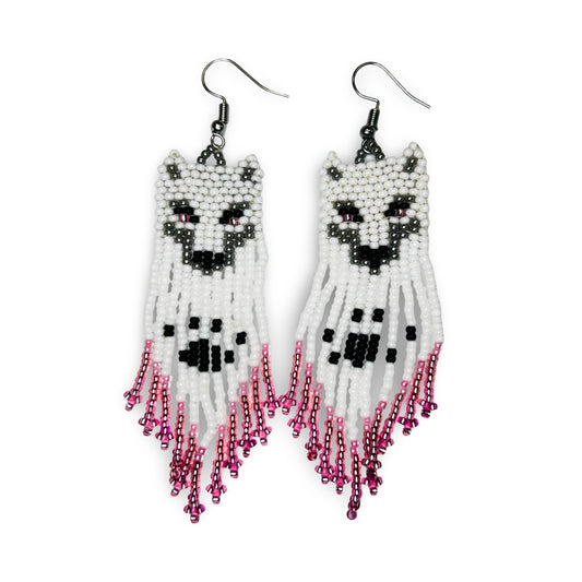 LG Wolf Earrings