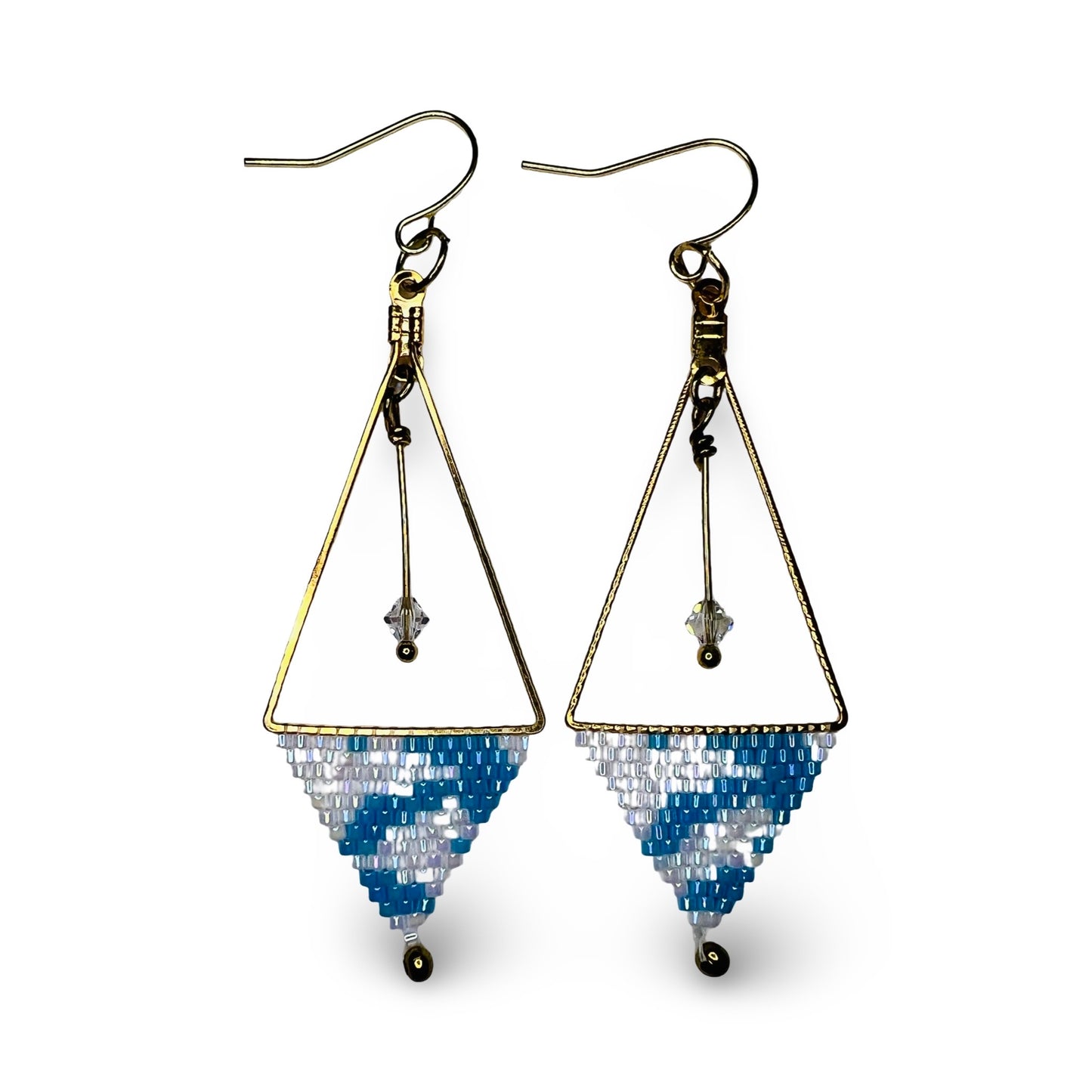 WP Gold Dangle Earrings