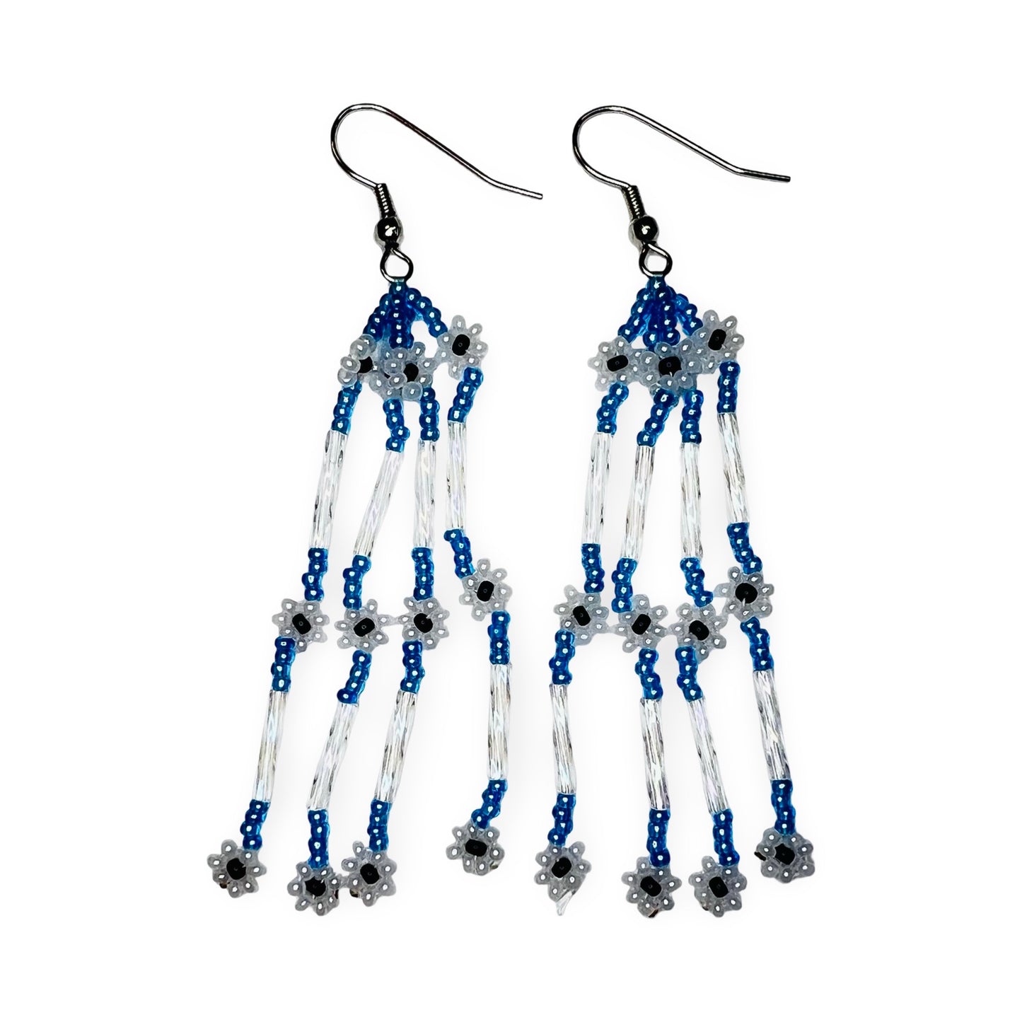 VW Daisy Chain Fringe Earrings