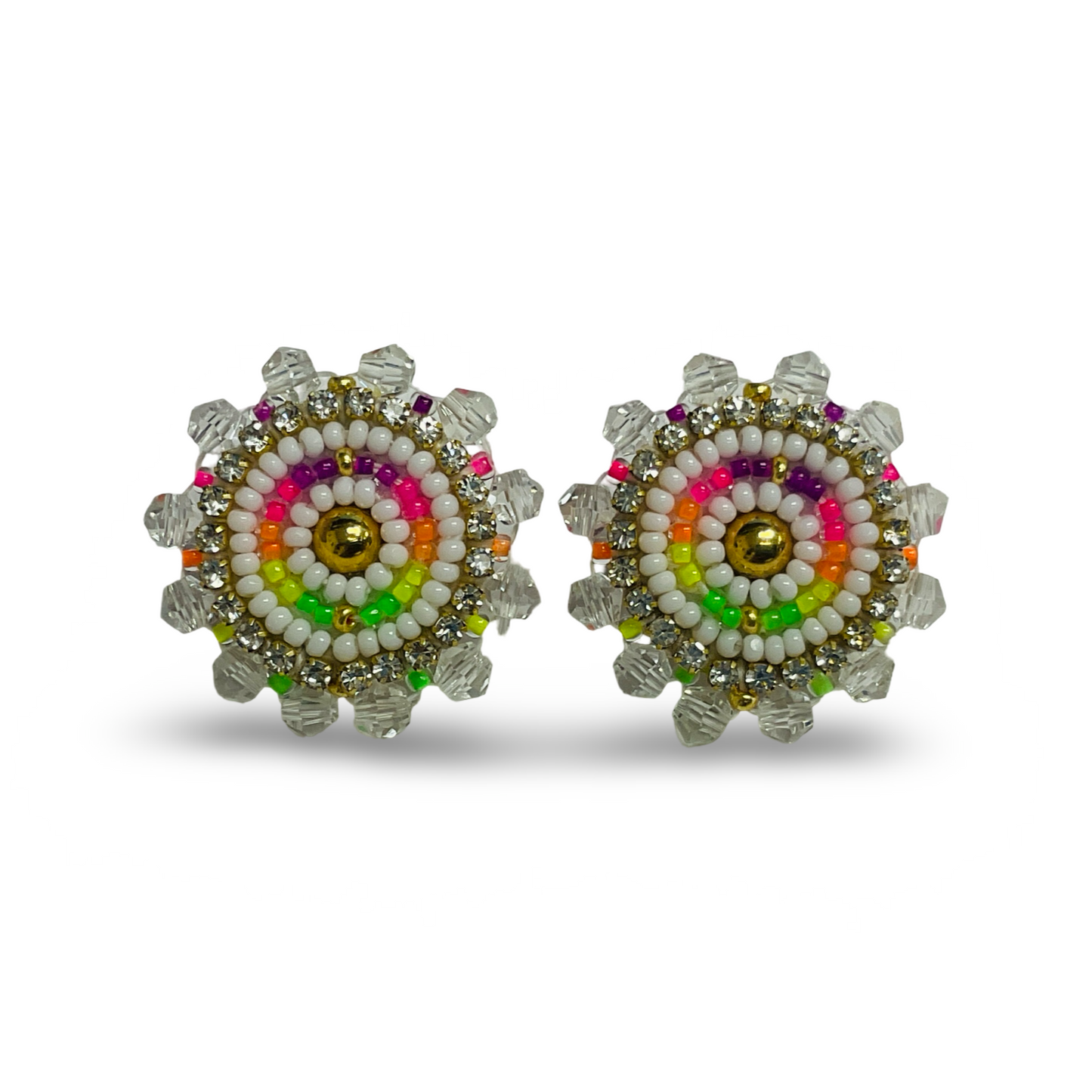 BBB Small Beaded Earrings