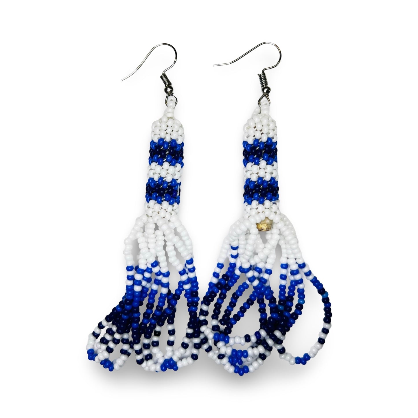 JO Beaded Fringe Earrings