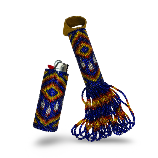 CJE Beaded Lighter Case/Keychain Set