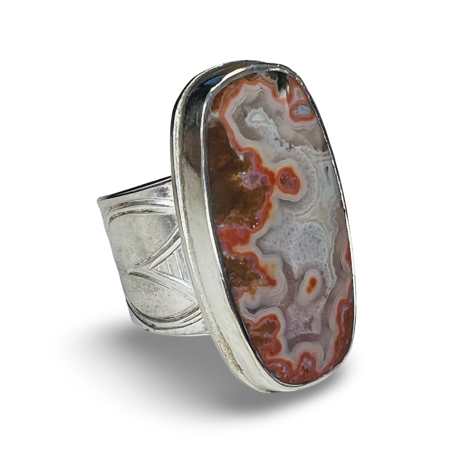 JGIC Medium Agate Ring