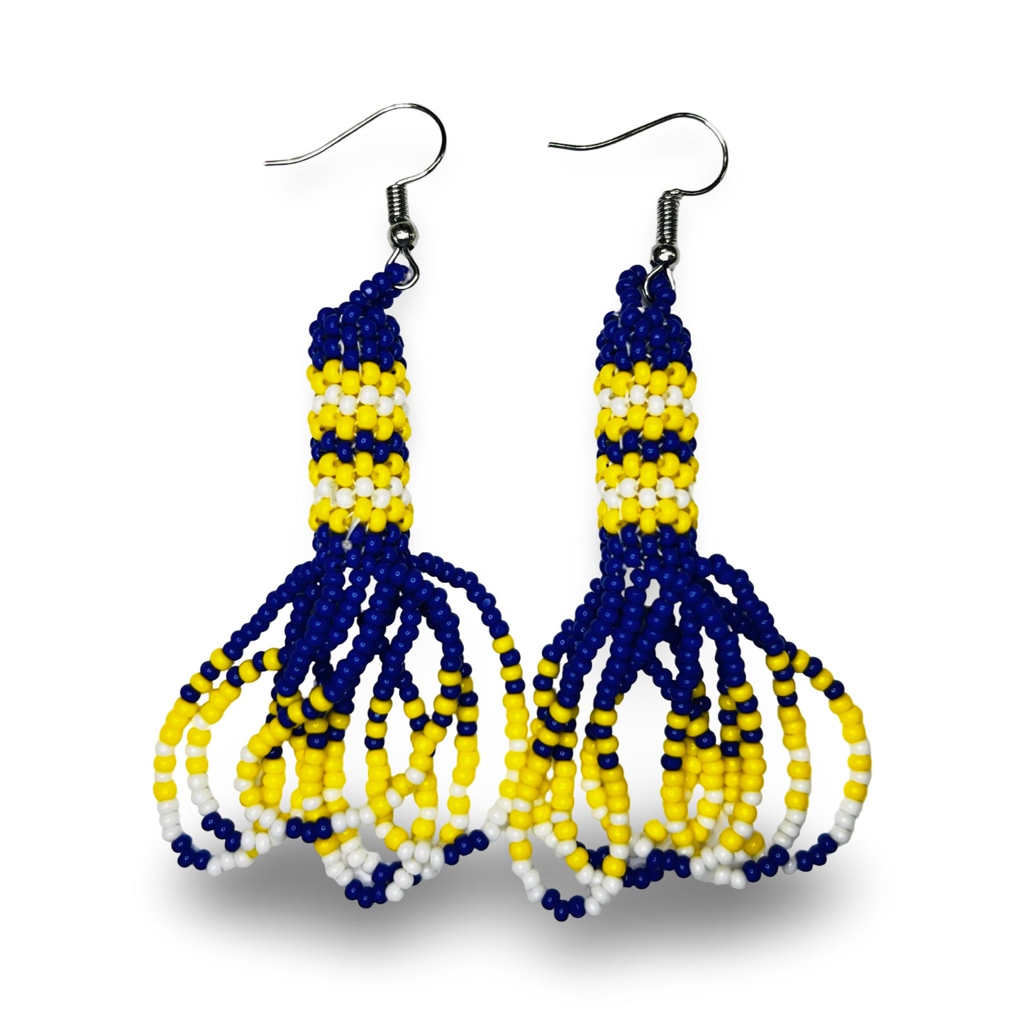 JO Beaded Fringe Earrings