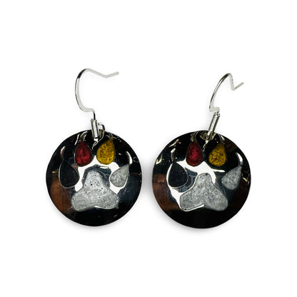RSB Wolf Paw Earrings