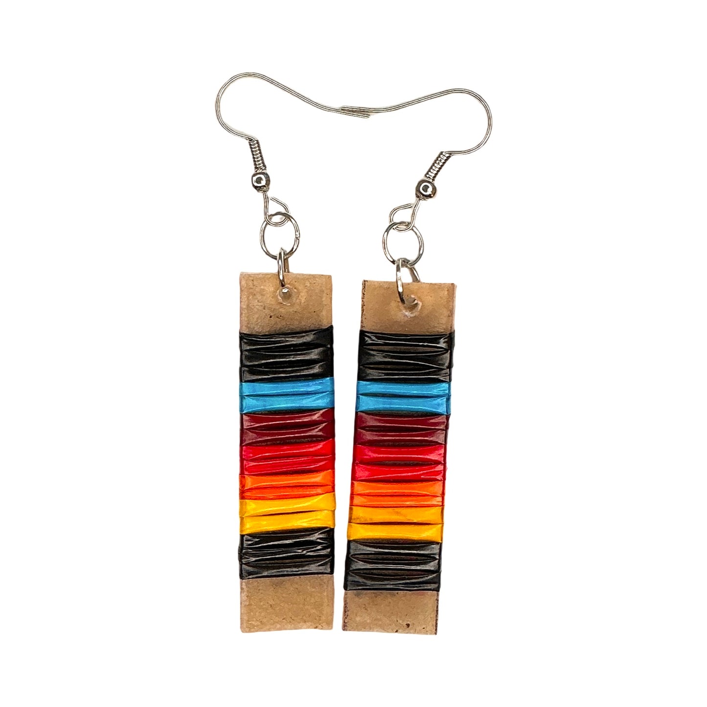 MikRC Wide Slat Quill Earrings