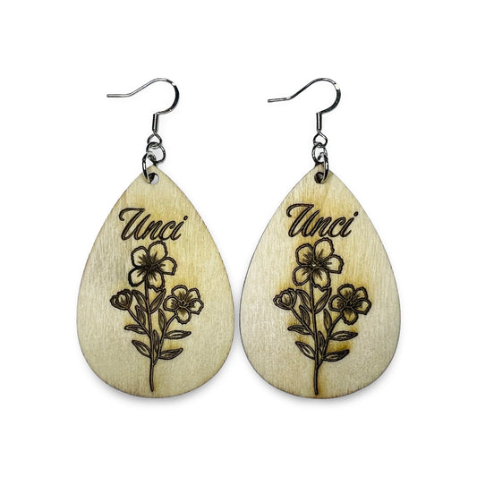 MH Matriarch Wood Earrings