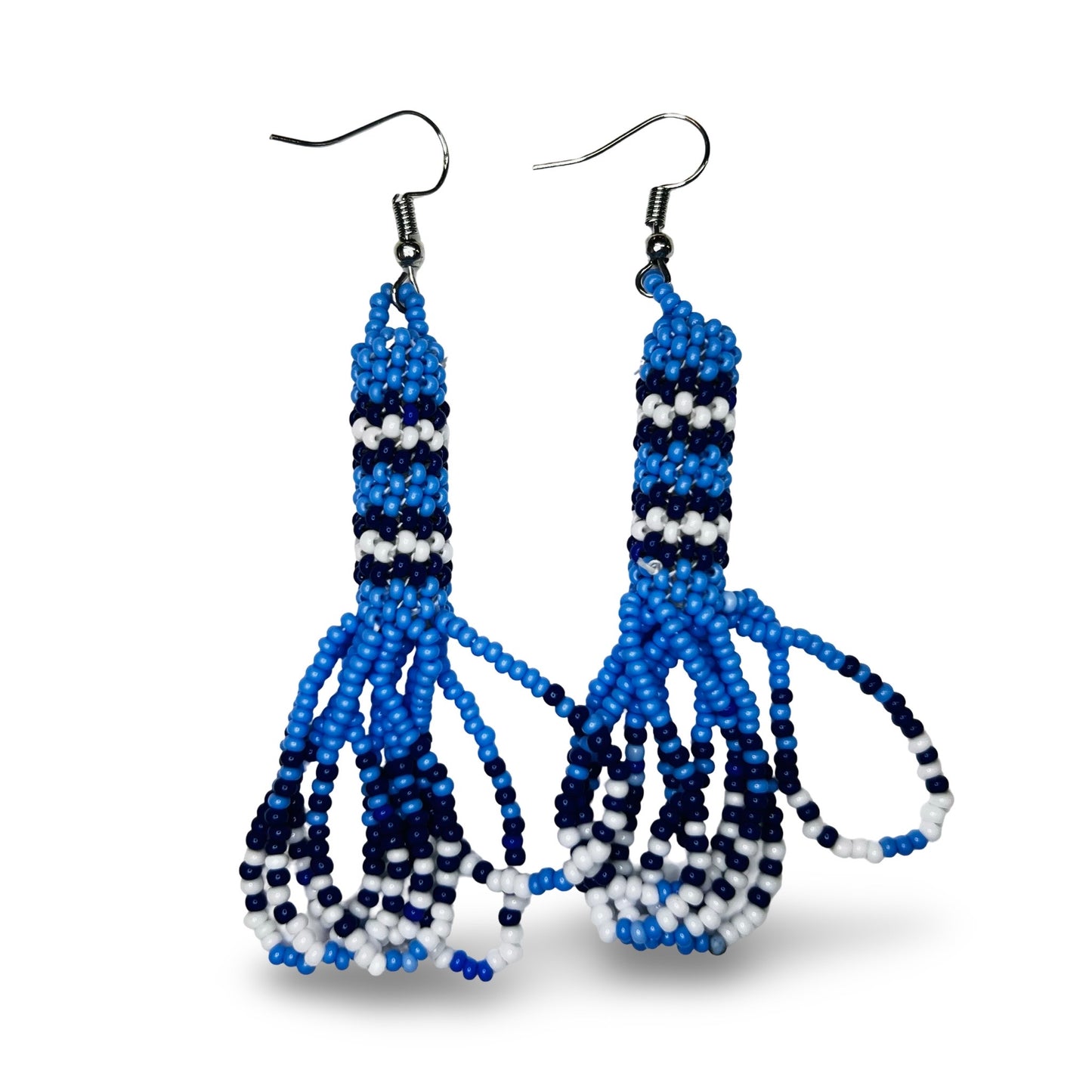 JO Beaded Fringe Earrings