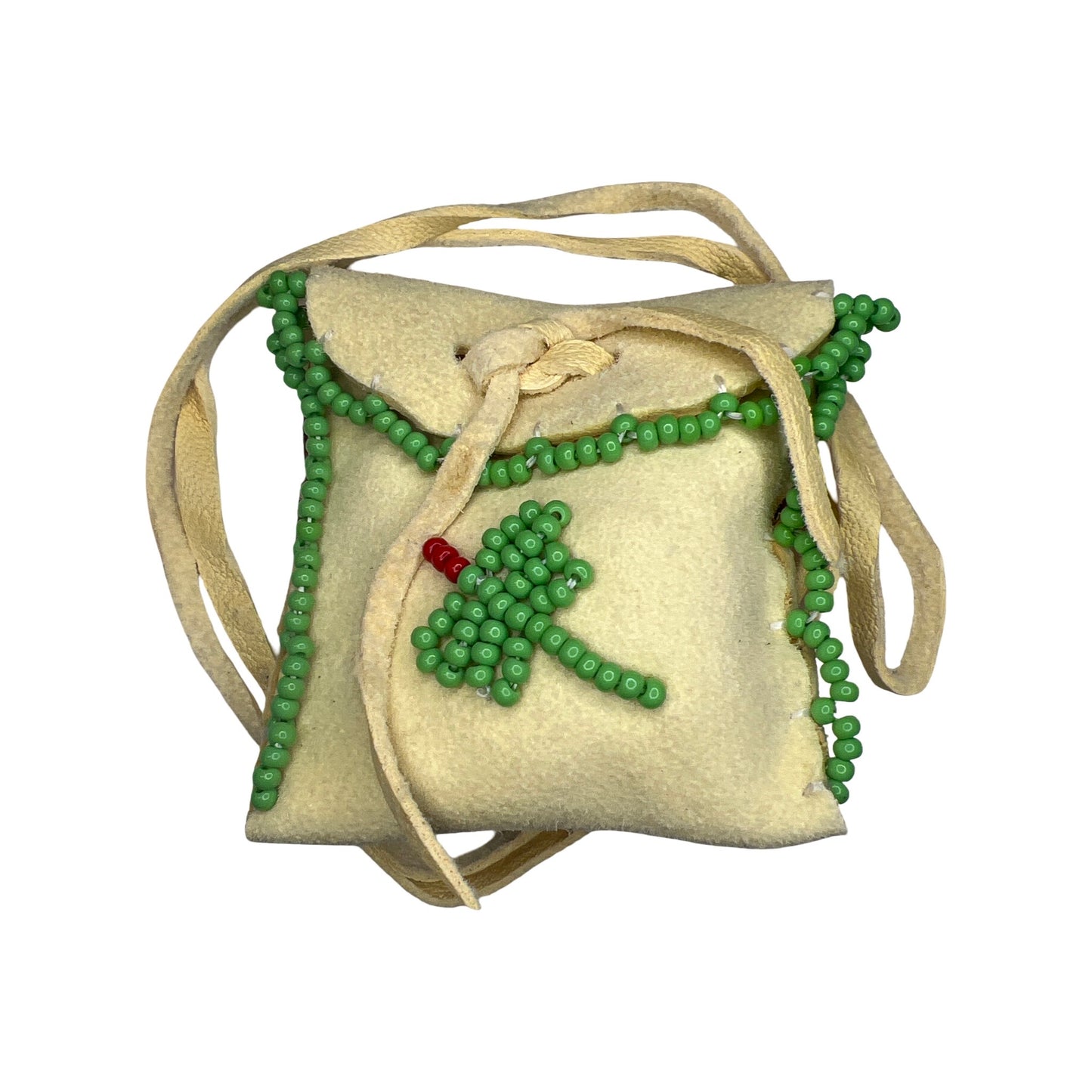 CLM Beaded Medicine Pouch