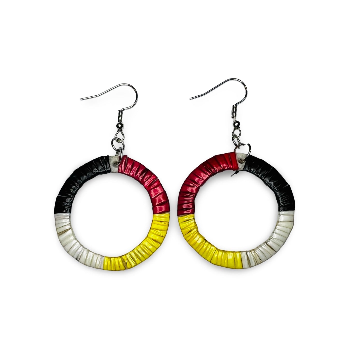 BC Quill Circle Earrings