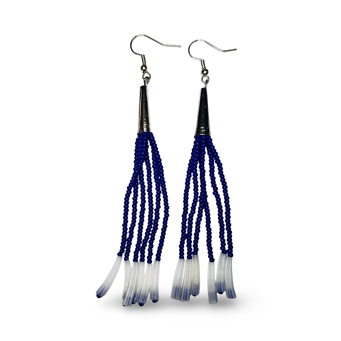 SHMH Bead & Dentalium Earrings