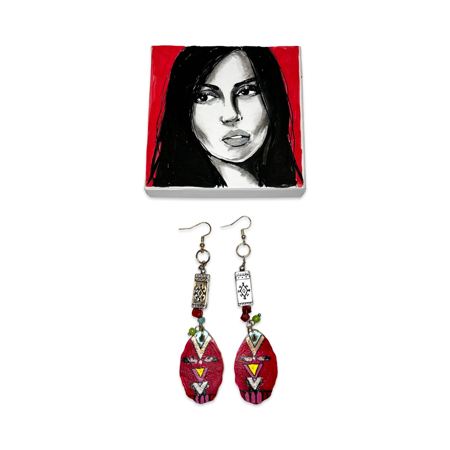 LTB Small Elk Earrings - Color Cover