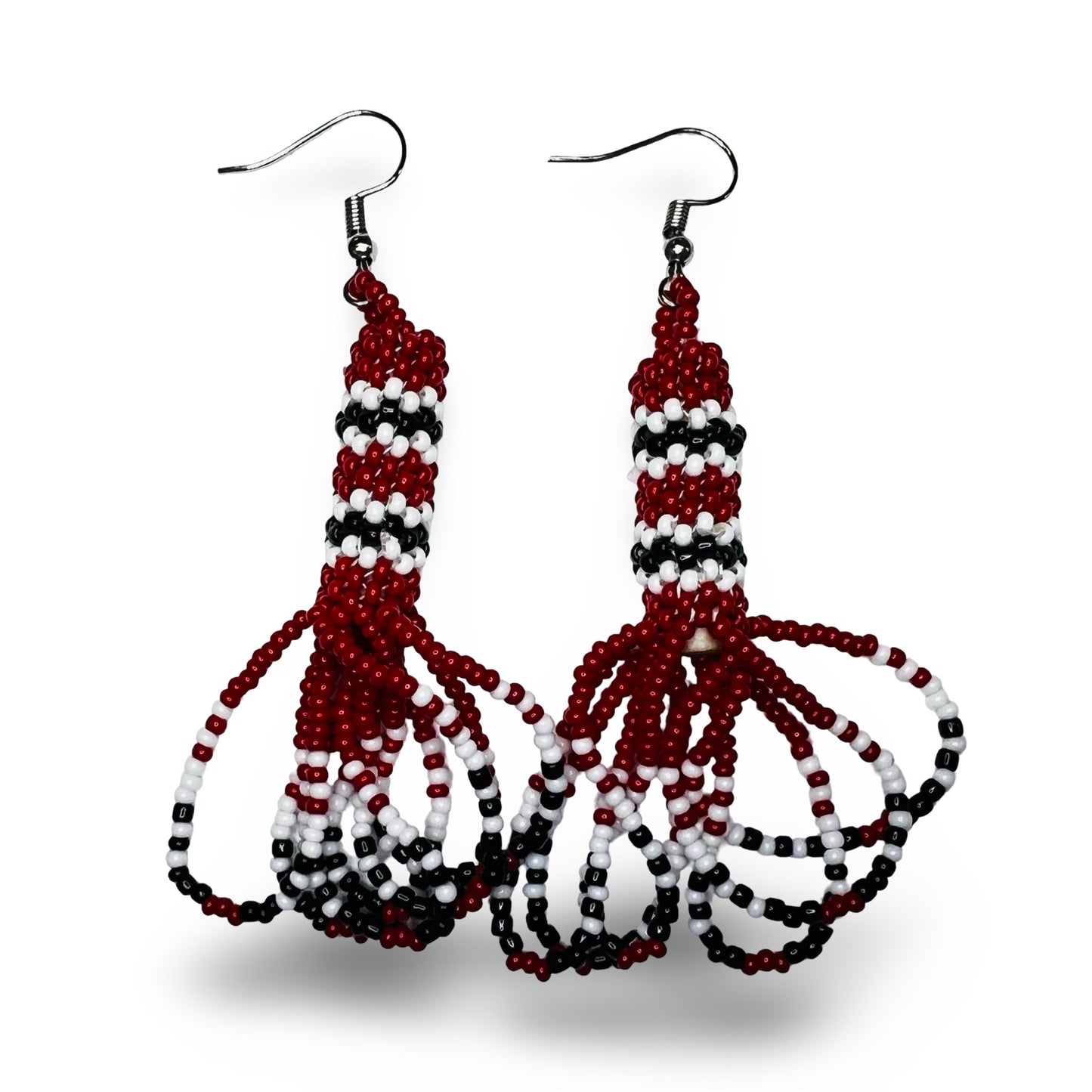 JO Beaded Fringe Earrings