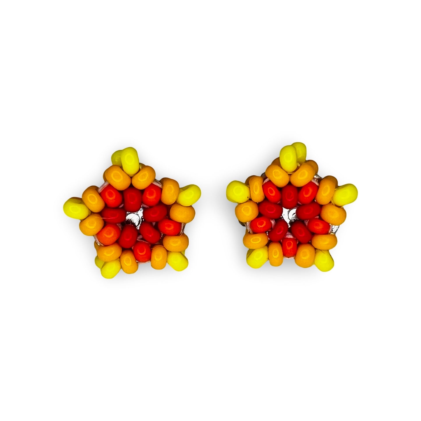 JR Bead Star Earrings