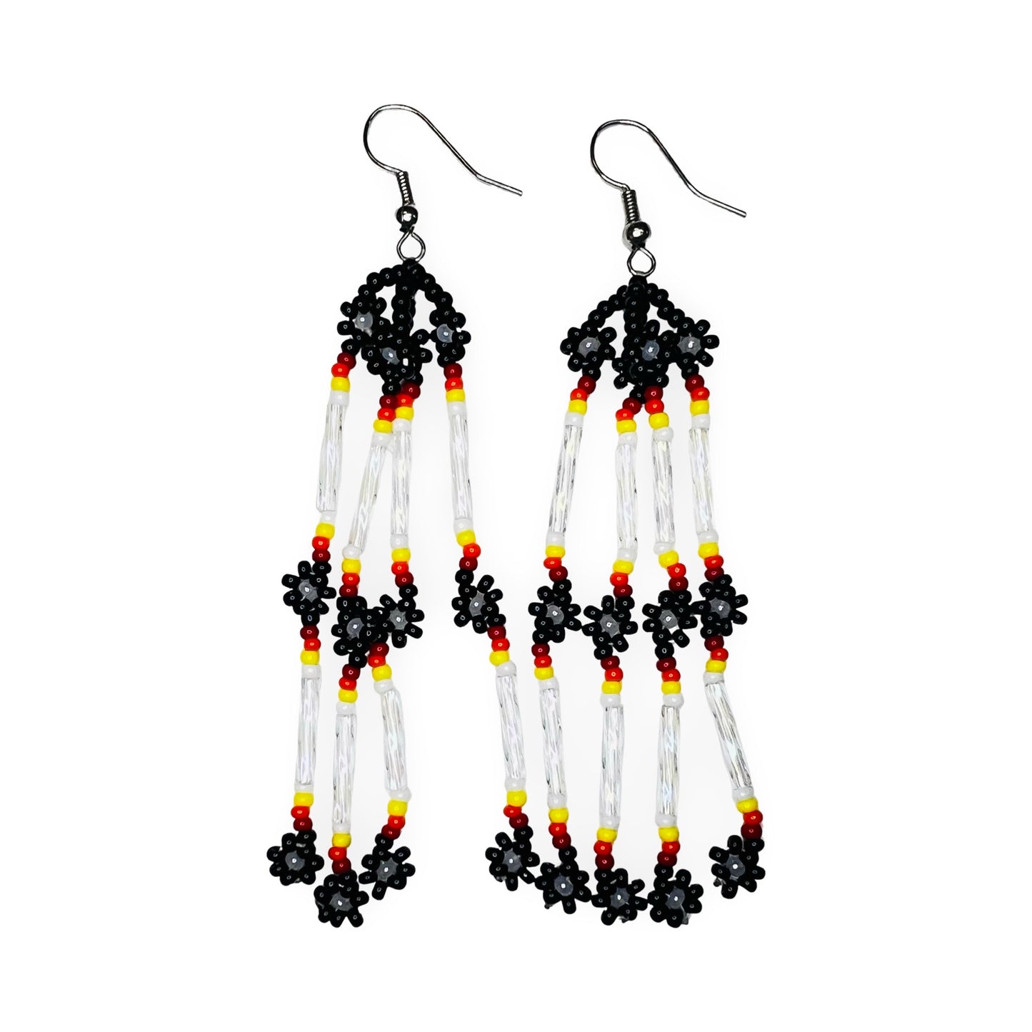 VW Daisy Chain Fringe Earrings