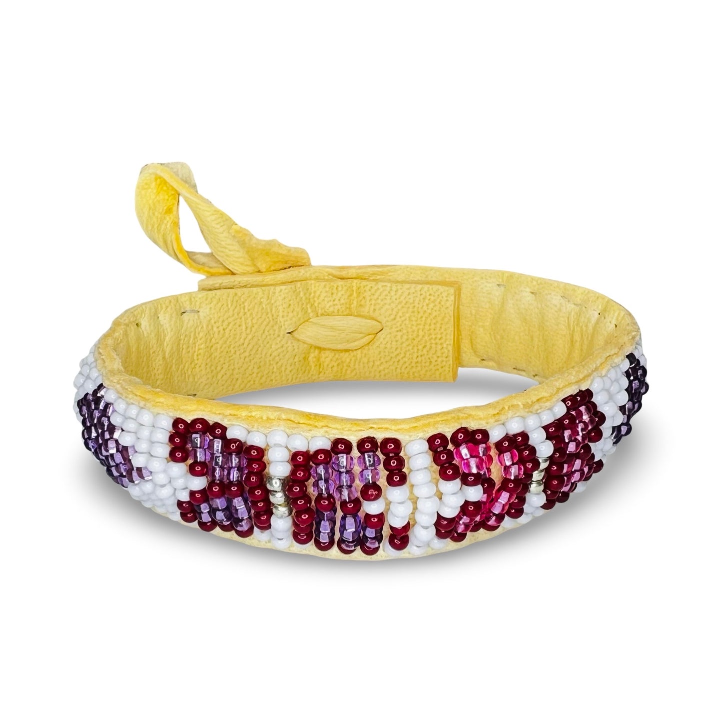 DZ Beaded Leather Bracelets