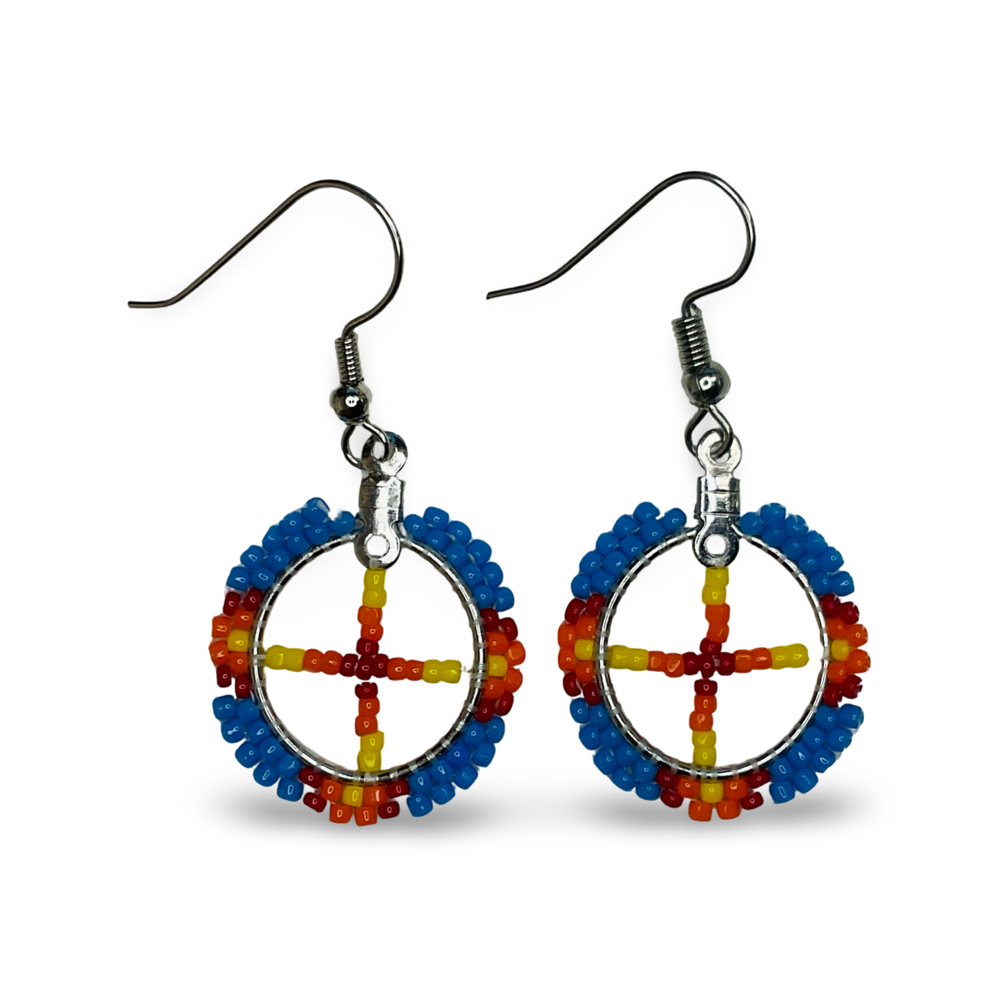 BLS Mini Circle Earrings