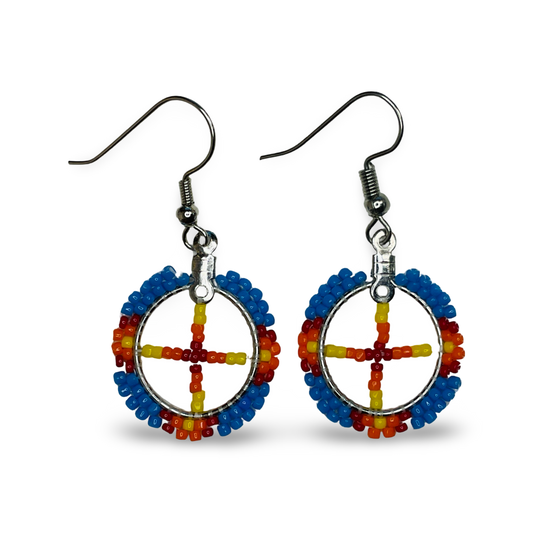 BLS Mini Circle Earrings