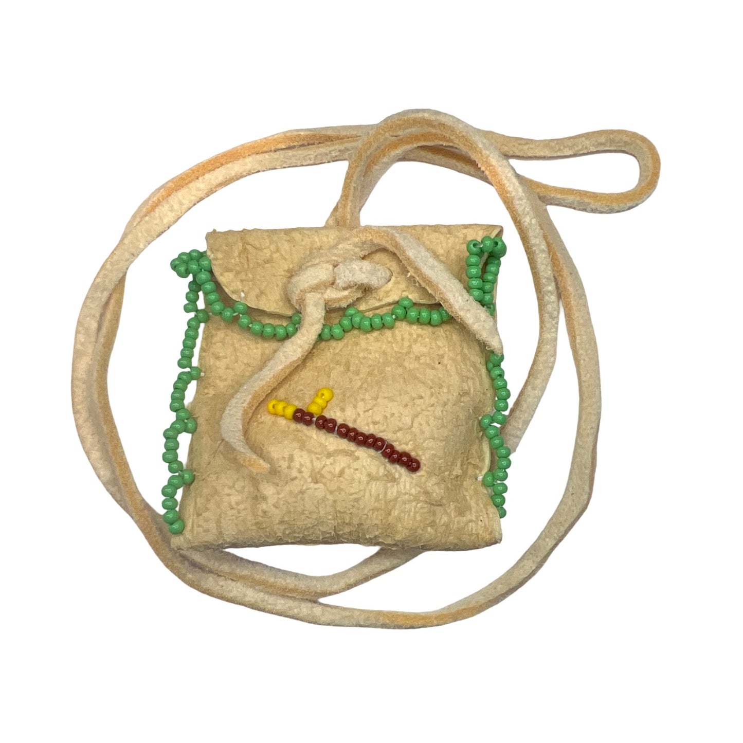 CLM Beaded Medicine Pouch