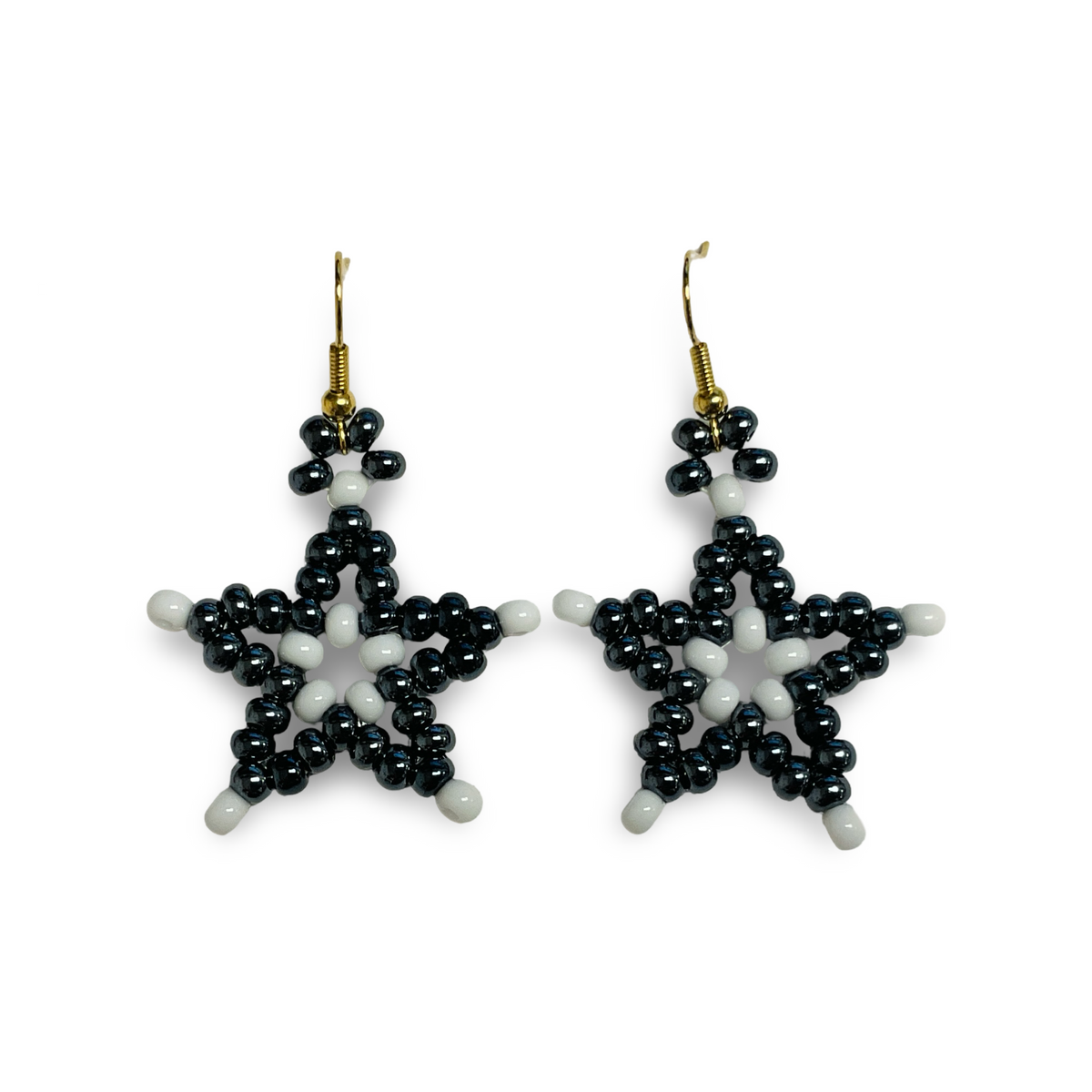 BJ Beaded Star Earrings