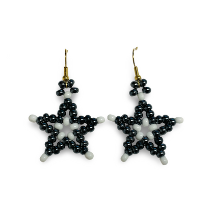 BJ Beaded Star Earrings