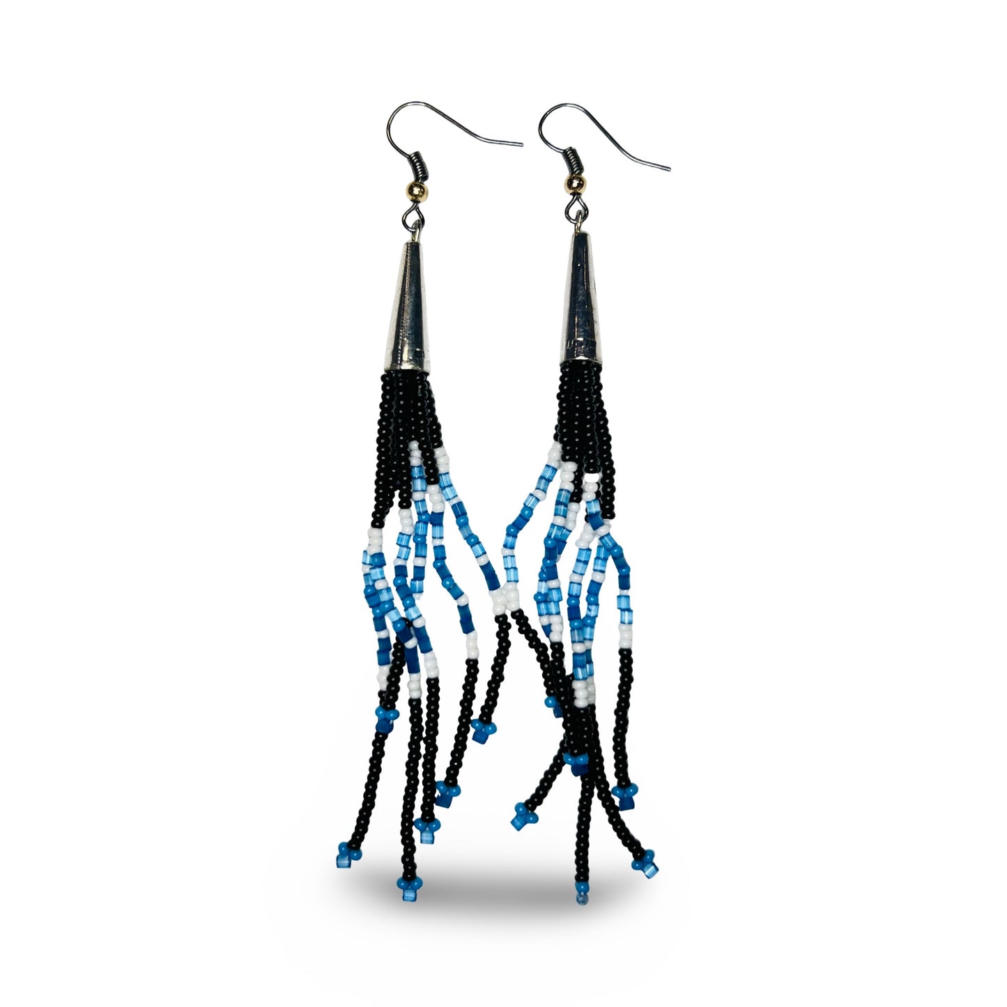 SHMH Beaded Fringe Earrings 2