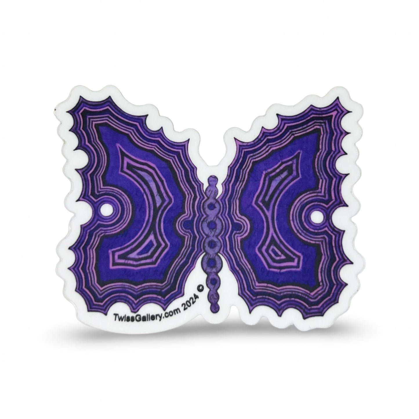 DT Butterfly Sticker