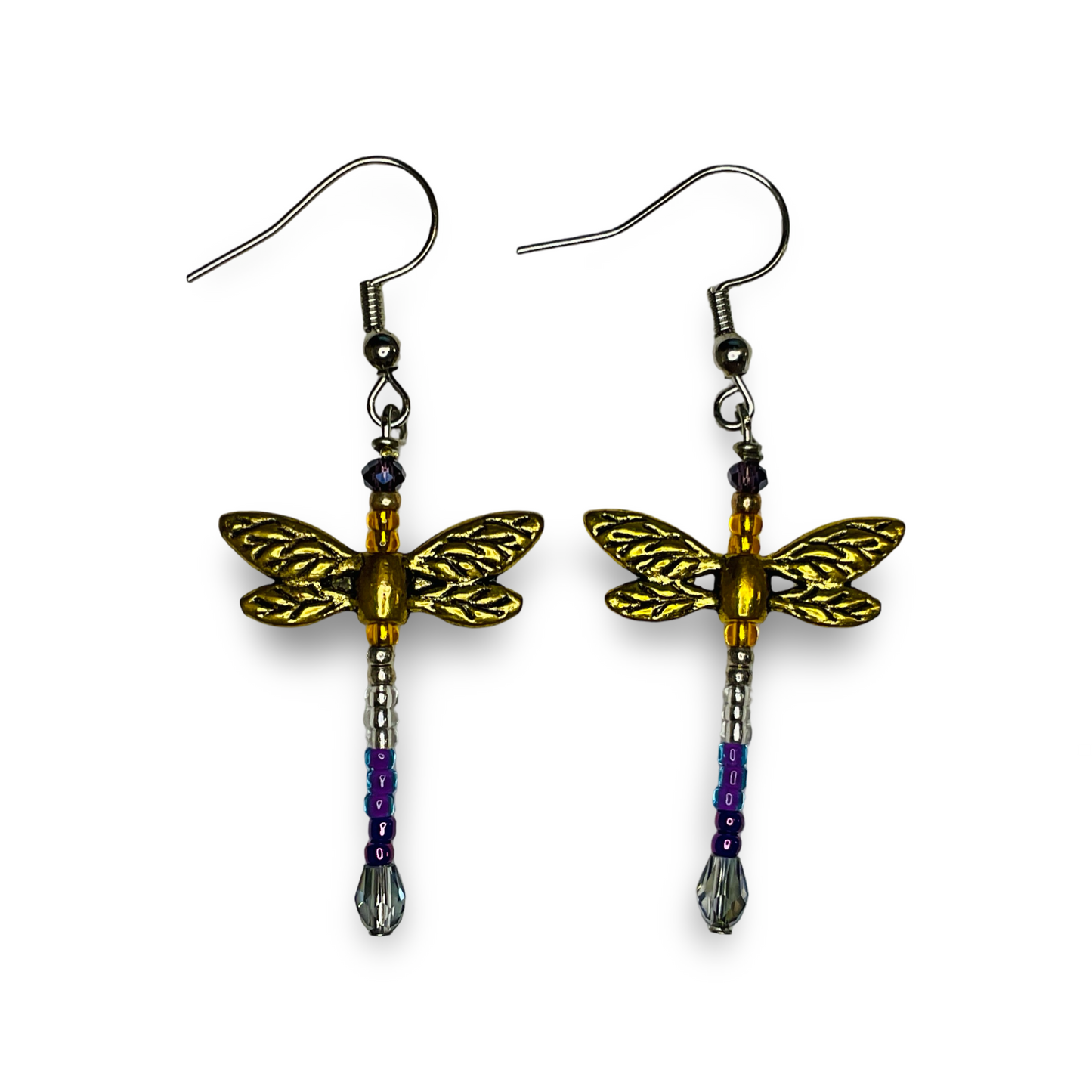 ATB Dragonfly Bead Earrings