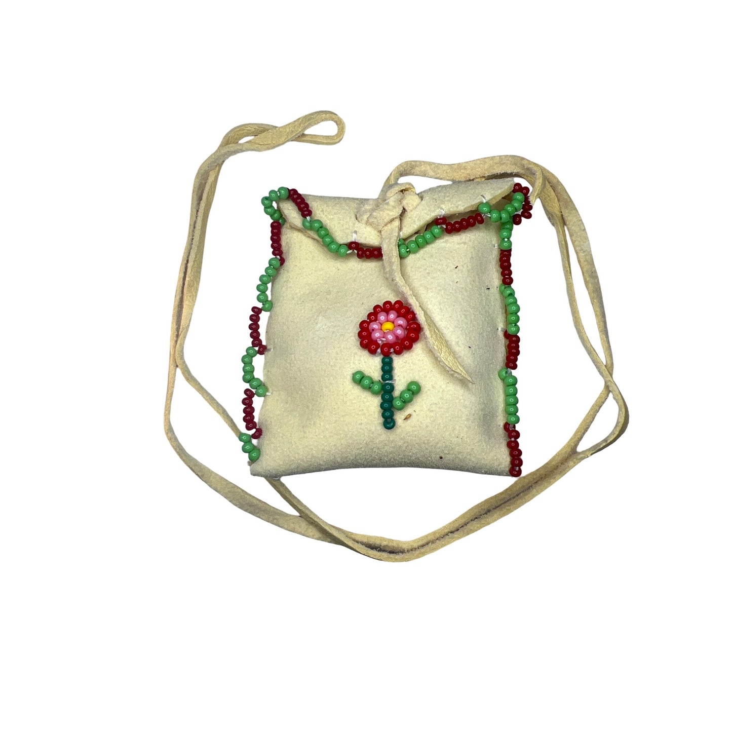 CLM Beaded Medicine Pouch