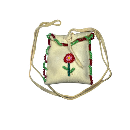 CLM Beaded Medicine Pouch