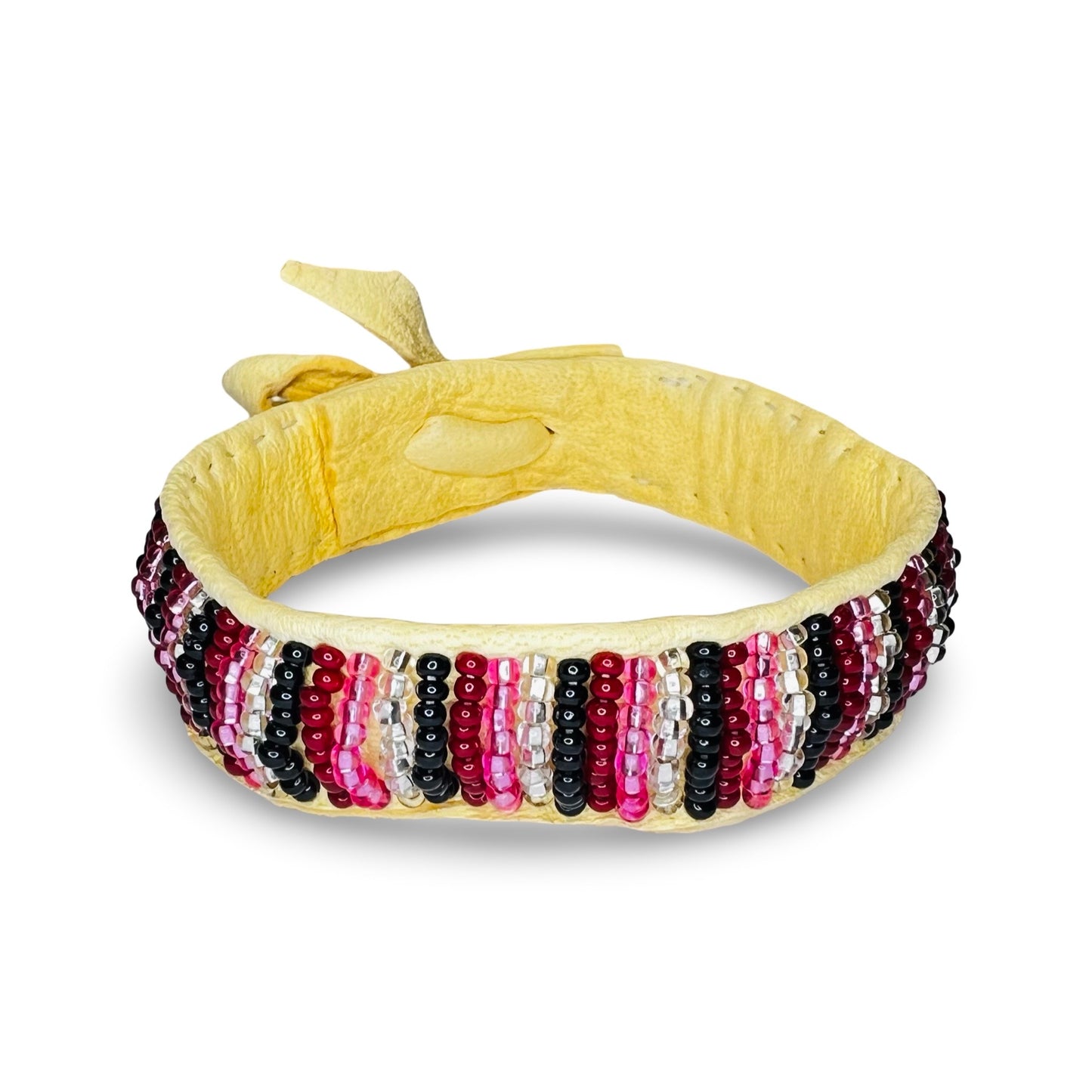 DZ Beaded Leather Bracelets