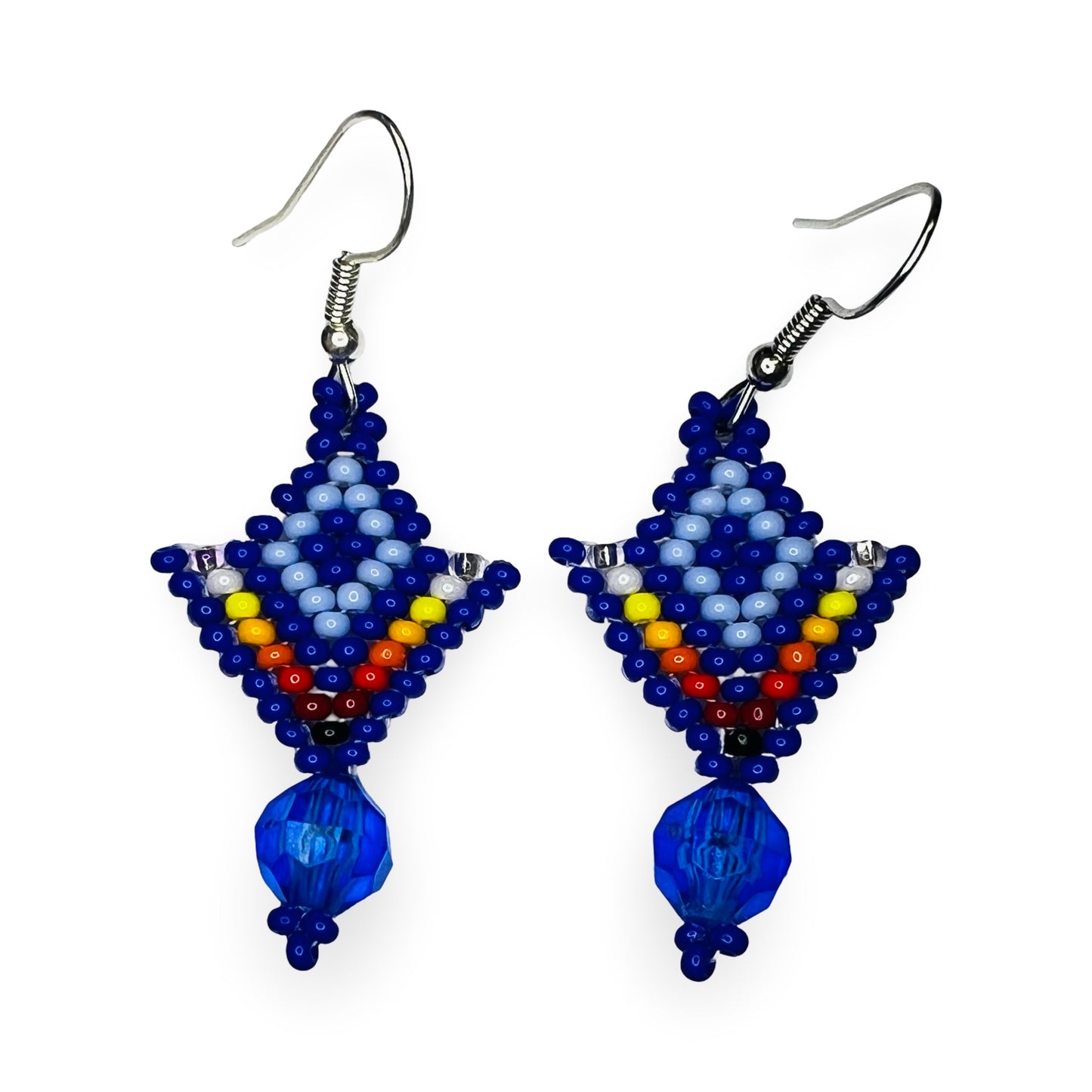 RBE Brickstitch Arrow Earrings