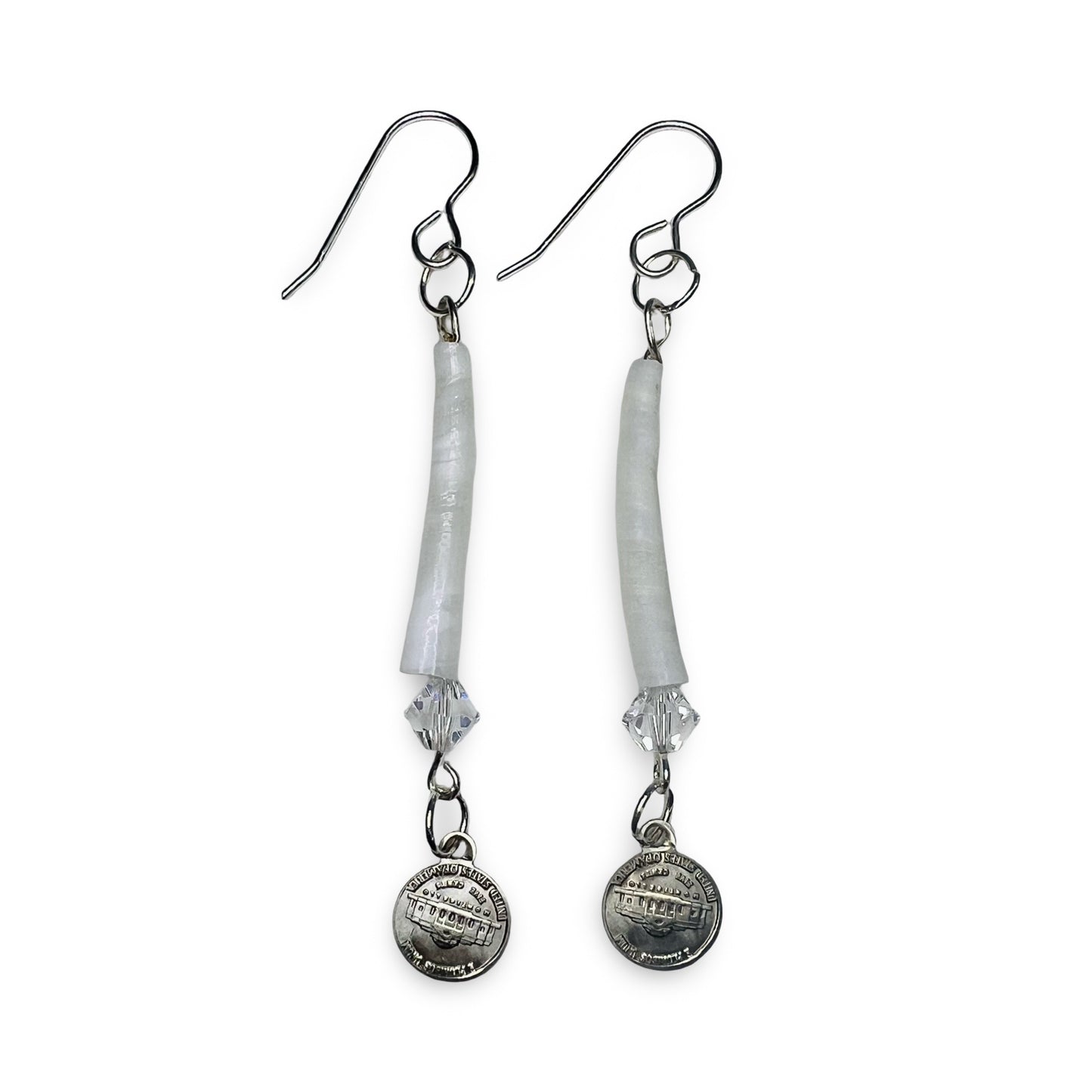 WP Small Dentalium Earrings