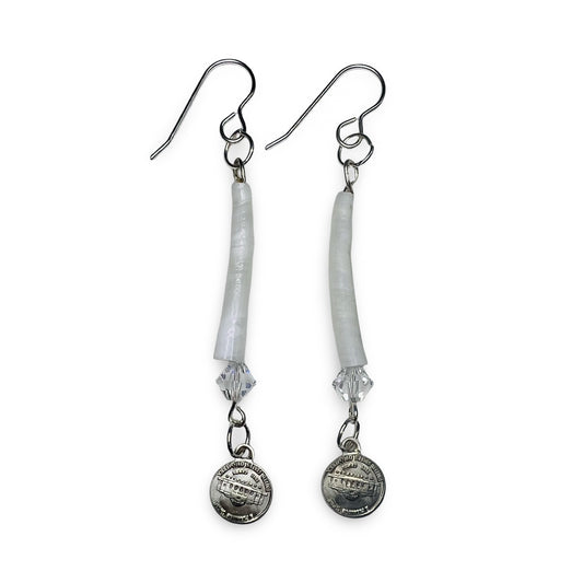 WP Small Dentalium Earrings
