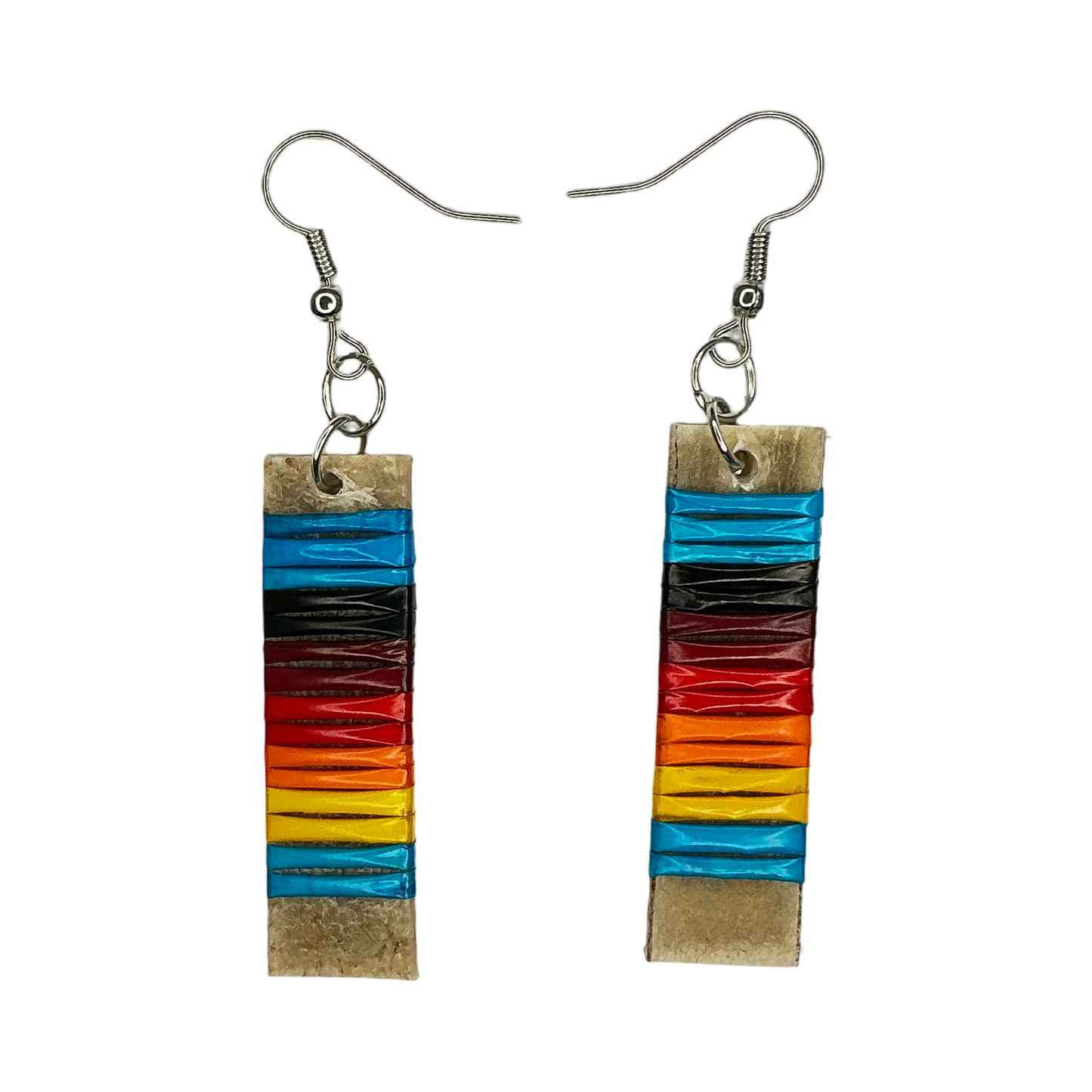 MikRC Wide Slat Quill Earrings
