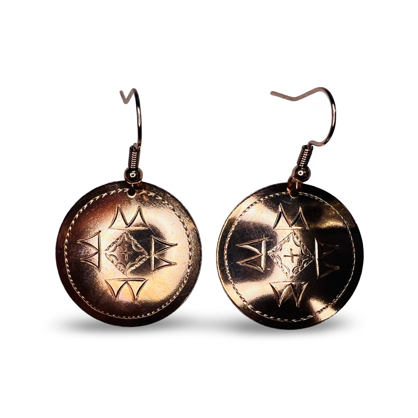 JGIC Copper Earrings v.2