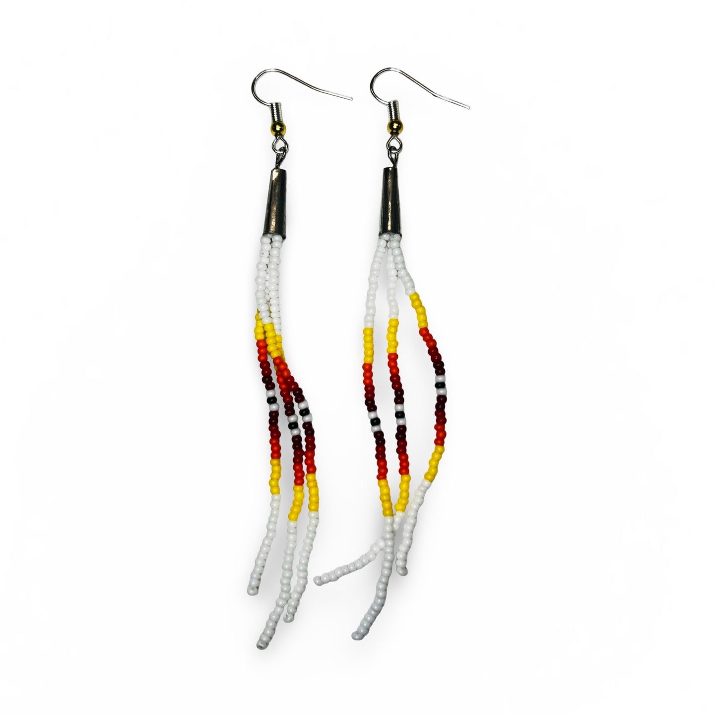 SHMH Beaded Fringe Earrings