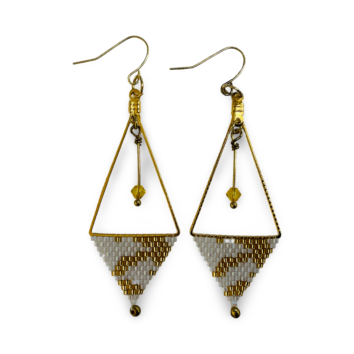 WP Gold Dangle Earrings
